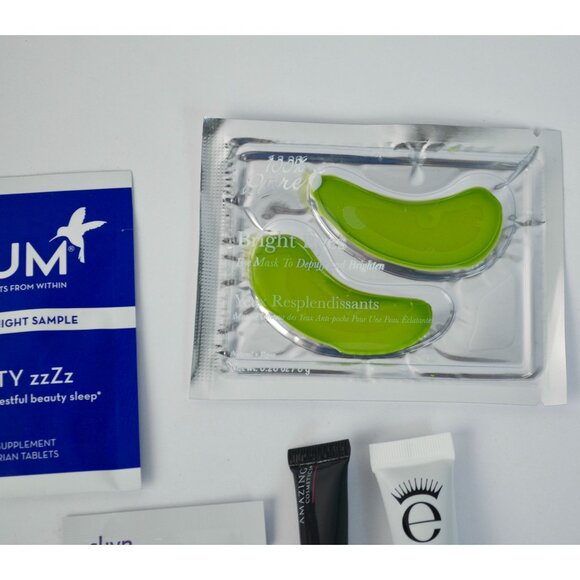 Beauty Samples Lot of 5 Bright Eyes HUM Eyeko Skyn Iceland Amazing Cosmetics - Picture 3 of 4